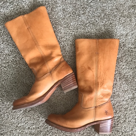Frye Shoes - Frye Tan Boots